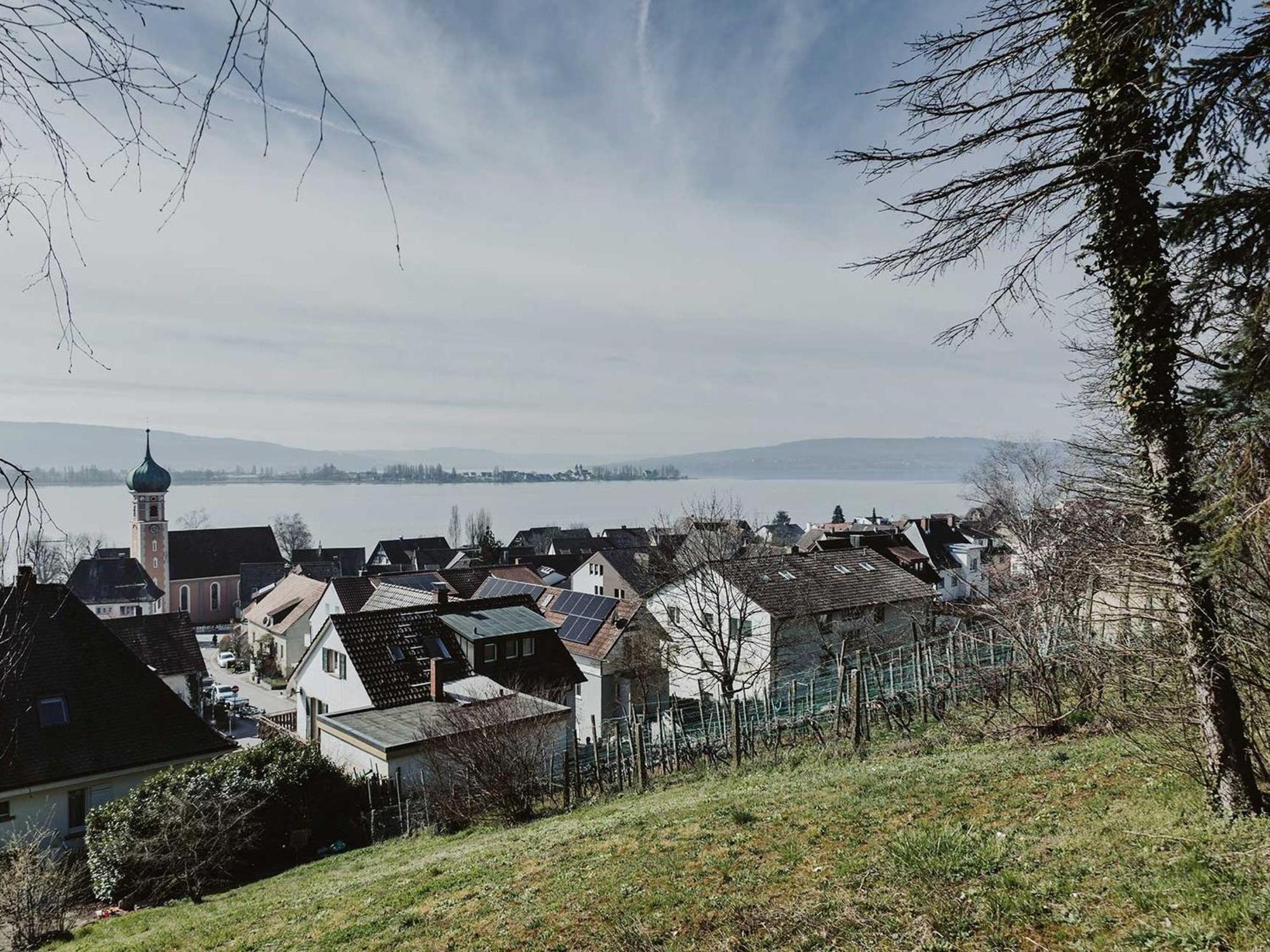 Ferienwohnung Bodenseeblick Allensbach Exterior foto